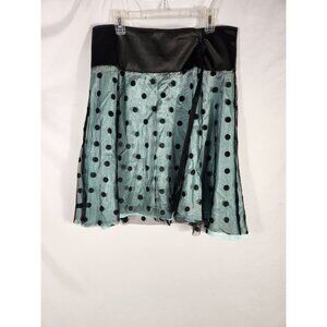 Torrid Womens Plus Skirt Circle Retro Pin Up Wedding Polka Dot 0X 12